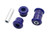SuperPro 99-21 Chevrolet Silverado 1500 2WD Rear Upper Leaf Spring Shackle Bushing Kit - SPF5588K Photo - out of package