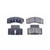Power Stop 91-00 Chevrolet C3500 Front Z16 Evolution Ceramic Brake Pads - 16-459