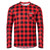 USWE Flannel Long Sleeve Lightweight Off-Road Jersey Flame Red - Small - 80951061400104 User 1