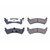 Power Stop 95-03 Ford Windstar Rear Z16 Evolution Ceramic Brake Pads - 16-664 Power Stop 95-03 Ford Windstar Rear Z16 Evolution Ceramic Brake Pads - 16-664