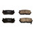 Power Stop 98-01 Kia Sephia Rear Z16 Evolution Ceramic Brake Pads - 16-775