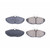 Power Stop 2005 Jaguar Vanden Plas Rear Z16 Evolution Ceramic Brake Pads - 16-806