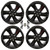 Ford Racing 2024 F-150 20x8.5in Gloss Black Wheel Kit - M-1007K-S2085F15BA User 1