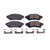 Power Stop 2004 Pontiac Grand Prix Front Z17 Evolution Ceramic Brake Pads w/Hardware - 17-1000