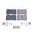 Power Stop 04-07 Volvo V70 Front Z17 Evolution Ceramic Brake Pads w/Hardware - 17-1016