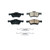 Power Stop 10-12 Ford Escape Front Z17 Evolution Ceramic Brake Pads w/Hardware - 17-1047C Power Stop 10-12 Ford Escape Front Z17 Evolution Ceramic Brake Pads w/Hardware - 17-1047C