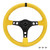 Ultrasuede Steering Wheel Race Yellow