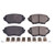 Power Stop 06-15 Mazda MX-5 Miata Front Z17 Evolution Ceramic Brake Pads w/Hardware - 17-1179