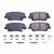 Power Stop 18-19 Genesis G80 Rear Z17 Evolution Ceramic Brake Pads w/Hardware - 17-1284