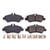 Power Stop 07-09 Dodge Sprinter 2500 Rear Z17 Evolution Ceramic Brake Pads w/Hardware - 17-1317