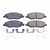 Power Stop 09-11 Nissan Versa Front Z17 Evolution Ceramic Brake Pads w/Hardware - 17-1345