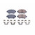 Power Stop 08-09 Saturn Astra Rear Z17 Evolution Ceramic Brake Pads w/Hardware - 17-1362