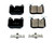 Power Stop 14-16 BMW 228i Front Z17 Evolution Ceramic Brake Pads w/Hardware - 17-1609