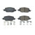 Power Stop 17-19 Honda CR-V Rear Z17 Evolution Ceramic Brake Pads w/Hardware - 17-2037