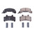 Power Stop 82-89 Buick Skyhawk Front Z17 Evolution Ceramic Brake Pads w/Hardware - 17-289