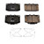 Power Stop 86-91 Mazda RX-7 Front Z17 Evolution Ceramic Brake Pads w/Hardware - 17-331