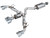 AWE 23-24 Toyota GR Corolla Touring Edition Catback Exhaust - Chrome Silver Tips - 3015-52472 Photo - Primary