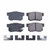 Power Stop 01-03 Acura CL Rear Z17 Evolution Ceramic Brake Pads w/Hardware - 17-536 Power Stop 01-03 Acura CL Rear Z17 Evolution Ceramic Brake Pads w/Hardware - 17-536