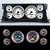 Gauge Kit GM Truck 95-98 Performance  White