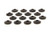 Valve Spring Retainers - C/M Steel (16) PAC-R355-16