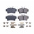 Power Stop 94-04 Ford Mustang Rear Z17 Evolution Ceramic Brake Pads w/Hardware - 17-627