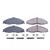 Power Stop 98-02 Chevrolet Camaro Front Z17 Evolution Ceramic Brake Pads w/Hardware - 17-749
