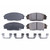 Power Stop 07-10 Acura CSX Front Z17 Evolution Ceramic Brake Pads w/Hardware - 17-829 Power Stop 07-10 Acura CSX Front Z17 Evolution Ceramic Brake Pads w/Hardware - 17-829