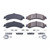 Power Stop 02-06 Cadillac Escalade Rear Z17 Evolution Ceramic Brake Pads w/Hardware - 17-834