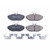 Power Stop 03-05 Jaguar S-Type Rear Z17 Evolution Ceramic Brake Pads w/Hardware - 17-944 Power Stop 03-05 Jaguar S-Type Rear Z17 Evolution Ceramic Brake Pads w/Hardware - 17-944