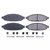 Power Stop 04-08 Chrysler Pacifica Front Z17 Evolution Ceramic Brake Pads w/Hardware - 17-997