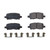 Power Stop 05-09 Buick Allure Rear Z17 Evolution Ceramic Brake Pads w/Hardware - 17-999