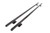 Deezee 2003-23 Dodge/Ram Ram Hex Series Side Rails - Gloss Black 8Ft Bed - DZ99706B Photo - Primary