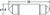 Hella LED 6418 12V 1W SV8.5-8 6.5K 36 SING Bulb - 6418LED 6.5K Technical Drawing