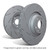 EBC 20-24 Jaguar F-Type 2.0T USR Slotted Rear Rotors - USR2097 Photo - Primary