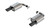 Borla 2024-2025 Ford Mustang Eco Boost 2.3L S-Type Axle Back Exhaust w/ Black Chrome Tips - 11986BC Photo - Primary
