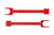 UMI 16-24 Chevrolet Camaro Suspension Trailing Arm - Red - 2540-R User 1