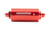 REDHORSE PERFORMANCE 4651-10-3 Fuel Filter - 40 Micron In-Line with Red Anodized Finish