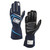 OMP Racing First Gloves FIA 8856-20 - Navy Blue / Cyan - Small