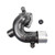 Wehrli 98-18 Dodge / Ram Cummins 5.9L/6.7L WCFab X Fleece Thermostat Housing - Semi-Gloss Black - WCF100157-SGB Photo - Primary