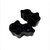 WP119 to LT Adapter Spacers (pair) Black