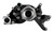 LS Cooling Manifold Black - A/C Delete