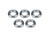 Billet Lug Nut Spacer Washers 1/4 Thick 5pk 7005-250P