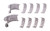 Main Bearing Set BBC 454 MS7000V-STD