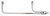 Chrome Fuel Line 9-5/16in