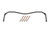 BMR 64-72 GM A-Body 1.00in Hollow Non-Adjustable Rear Sway Bar Kit - Black Hammertone - SB402H User 1