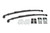 BMR 67-69 GM F-Body / 68-74 X-Body 3in Drop Rear Lowering Leaf Springs w/ Install Kit - Black - SP317 User 1
