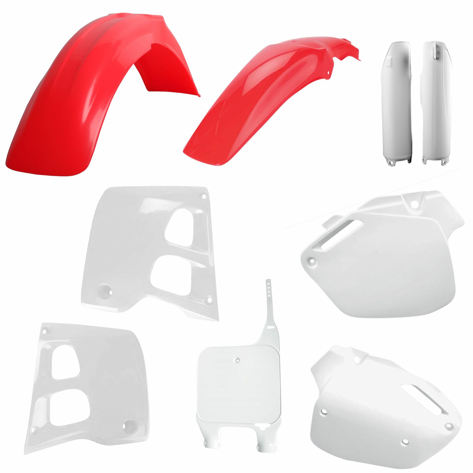 POLISPORT Plastic Kit for Honda CR125/250 - OEM Replacement and