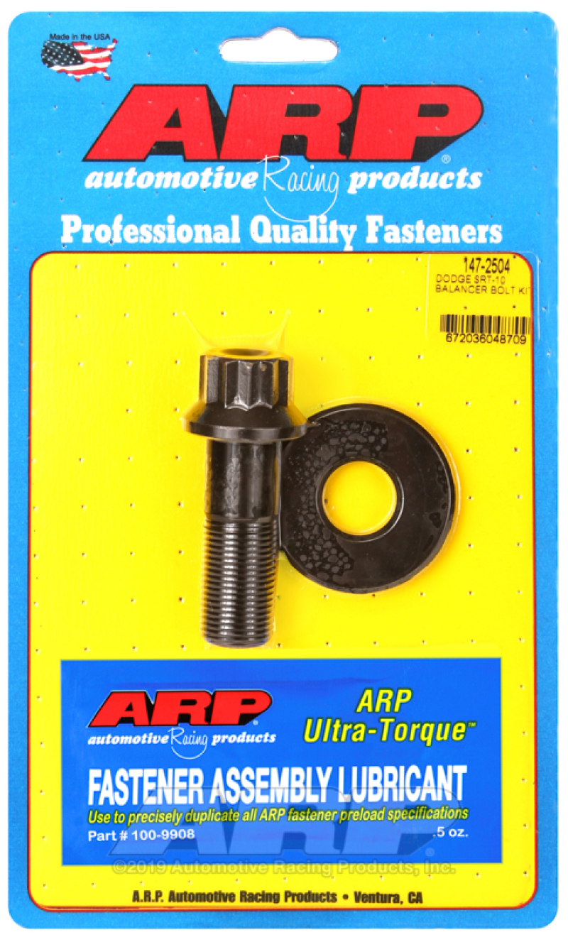 Buy ARP Dodge SRT-10 Balancer Bolt Kit 147-2504 for 32.73 at Armageddon  Turbo  Performance