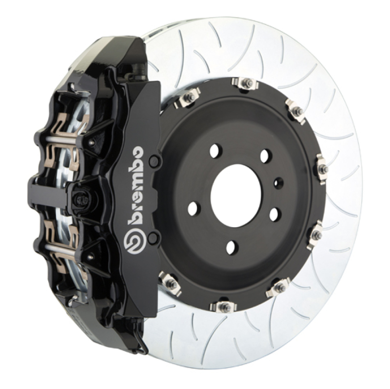 Brembo 00-03 Z8 (E52) Front GTS BBK 6 Piston Cast 380x34 2pc Rotor Slotted  Type-3-Black HA - 1N3.9020AS