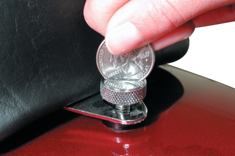 Mustang Harley Early H-D Applications 1/4-28 Qtr Turn Screw  